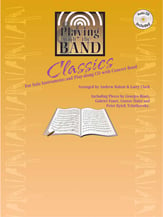 Playing with the Band: the Classics Flute band method book cover